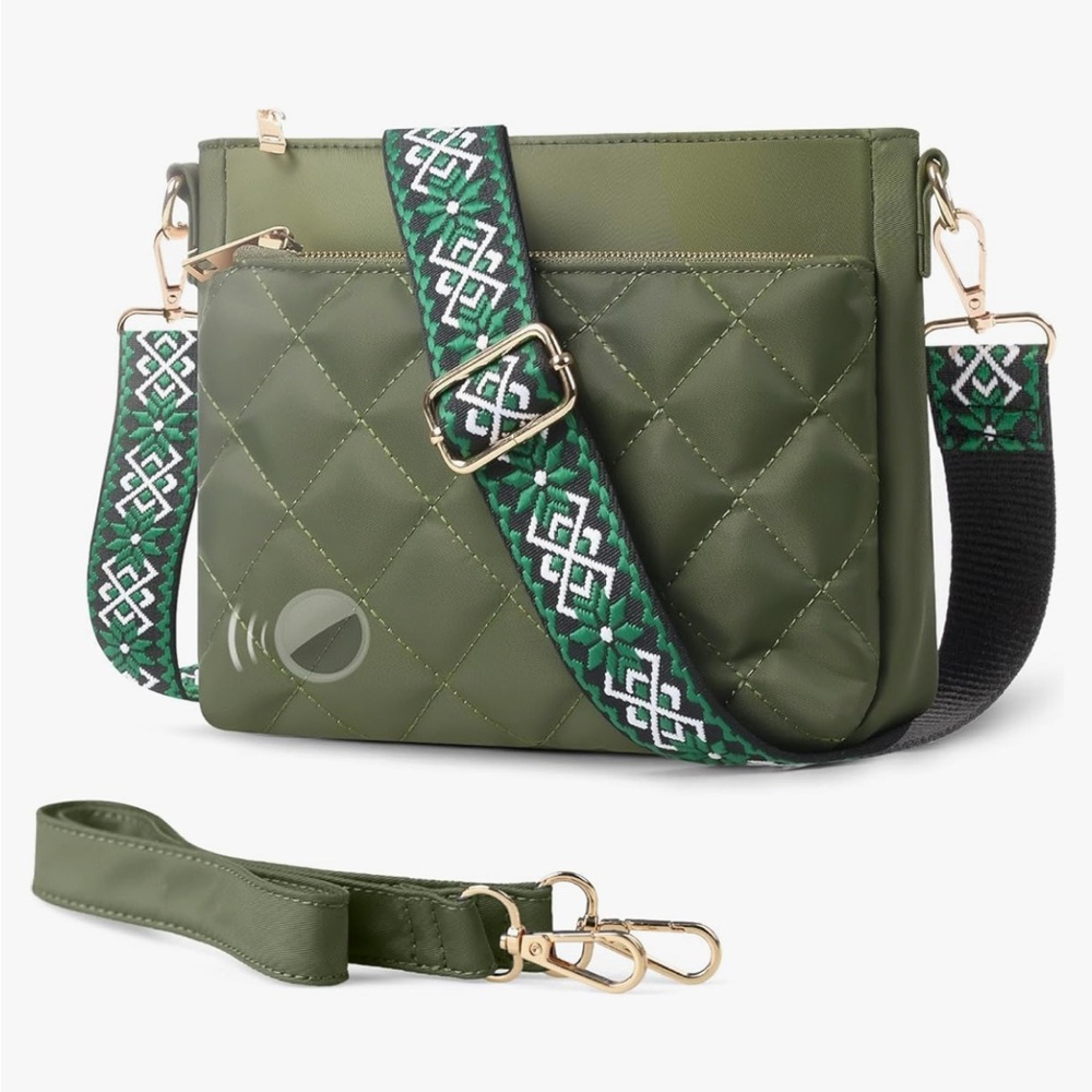 Small Quilted Crossbody Bags for Women